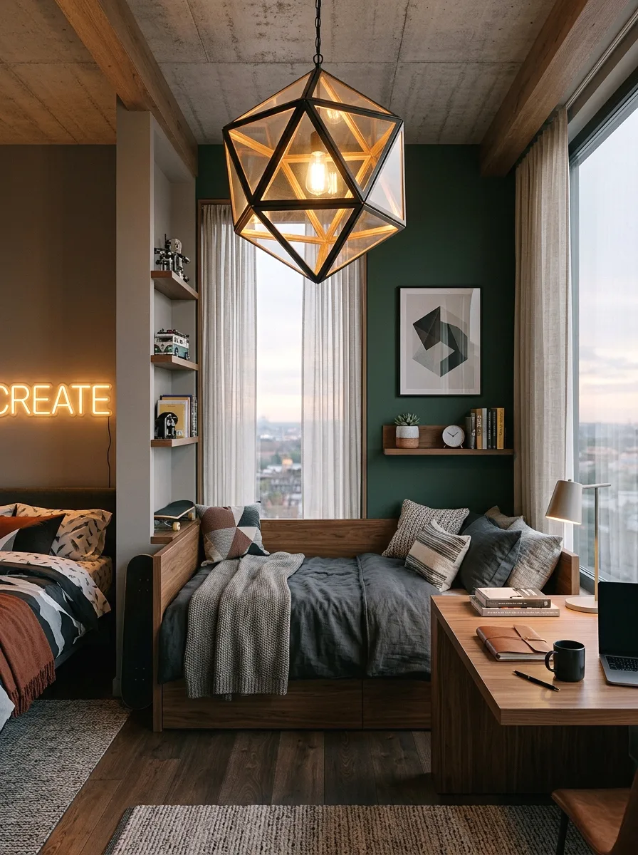 statement pendant light fixture