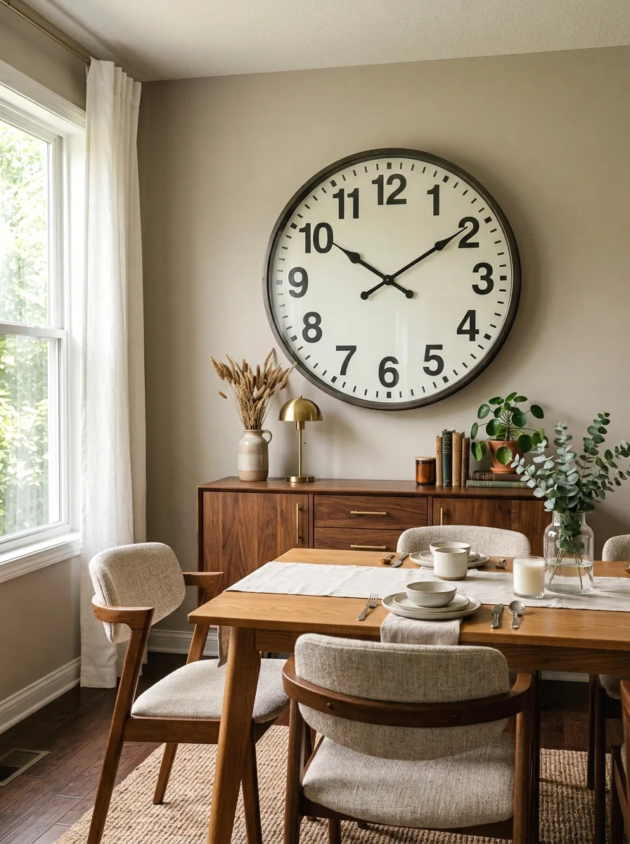 statement wall clock