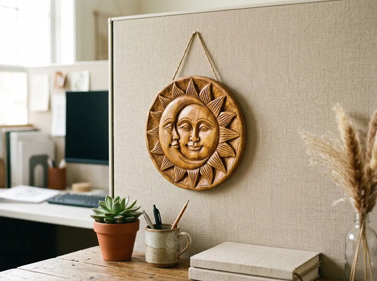 sun and moon wall art