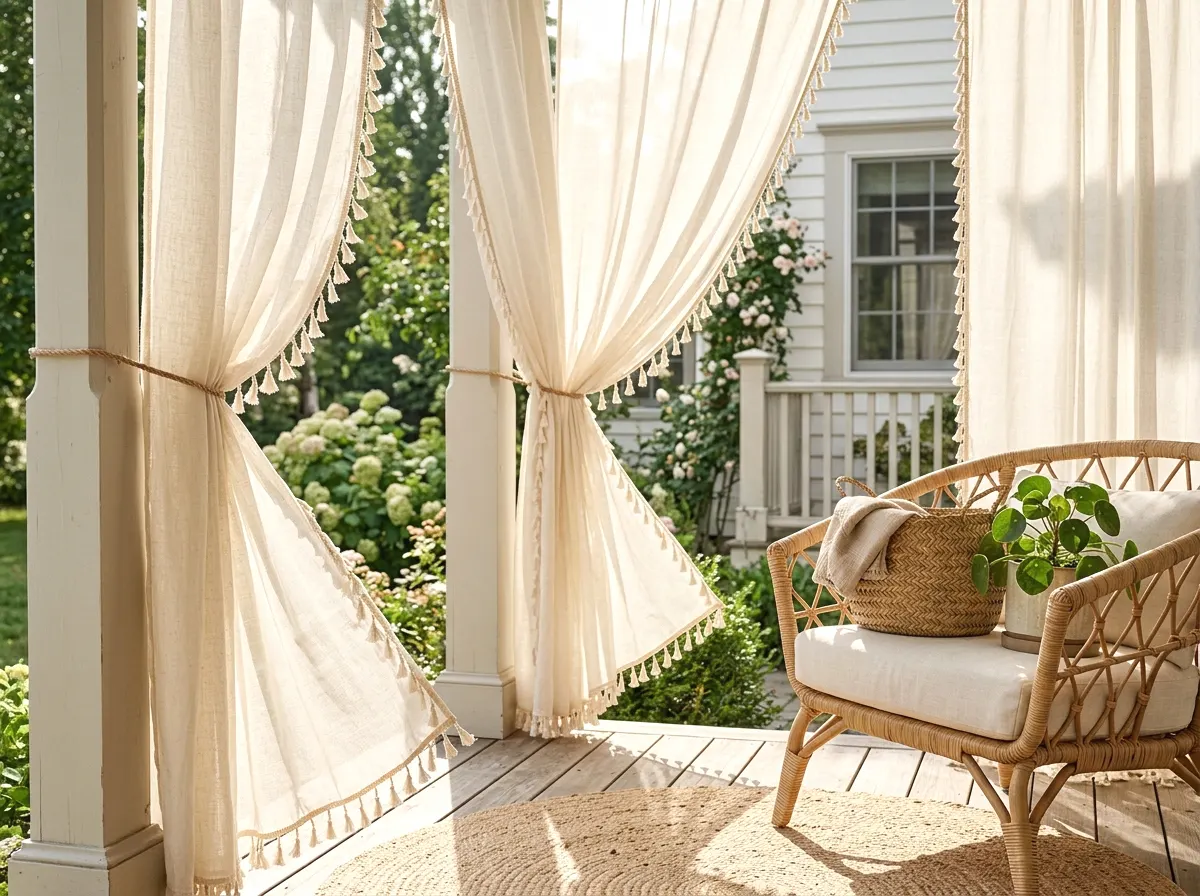 tassel and fringe curtains