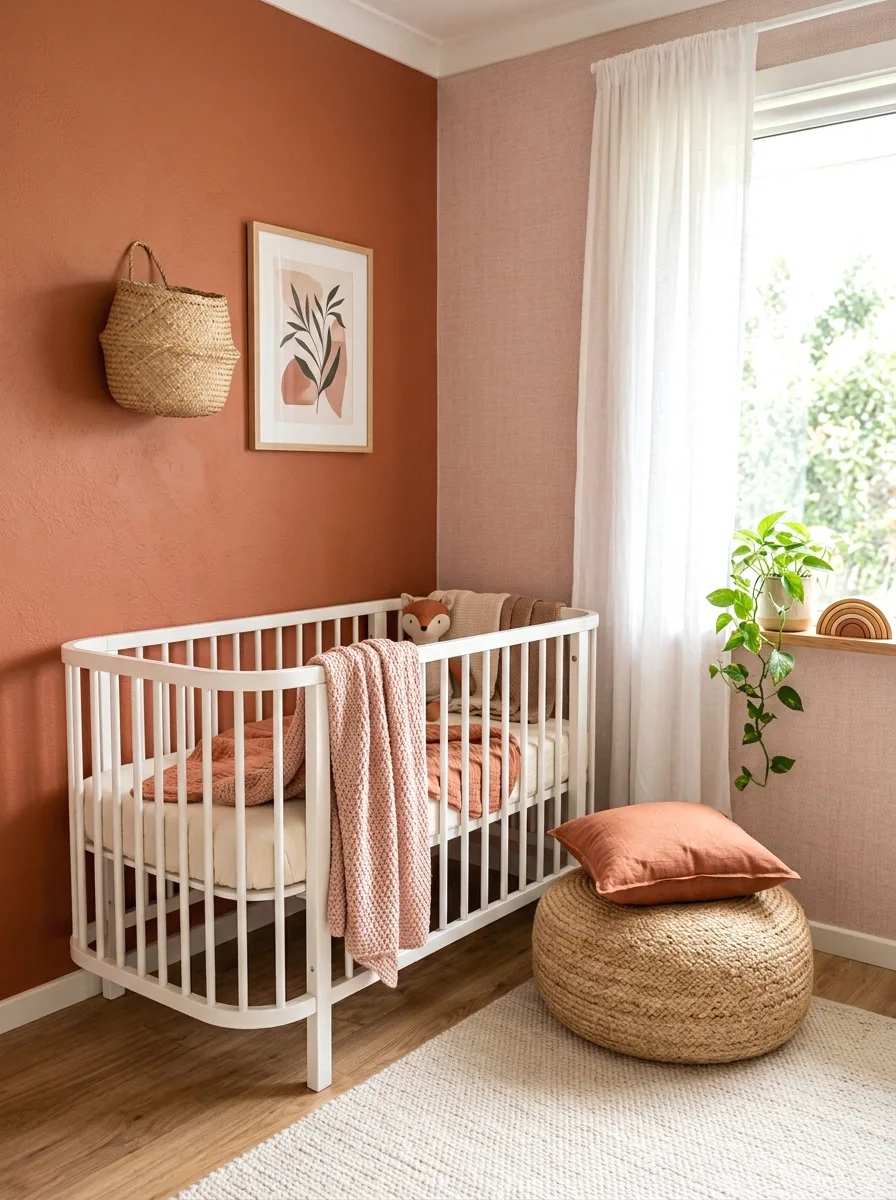 terracotta and blush color palette