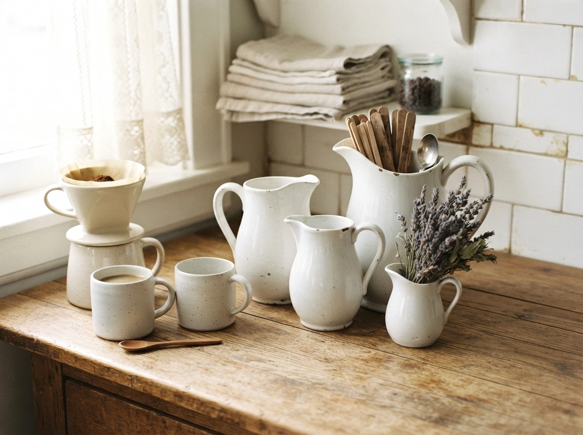 the ironstone pitcher display bar