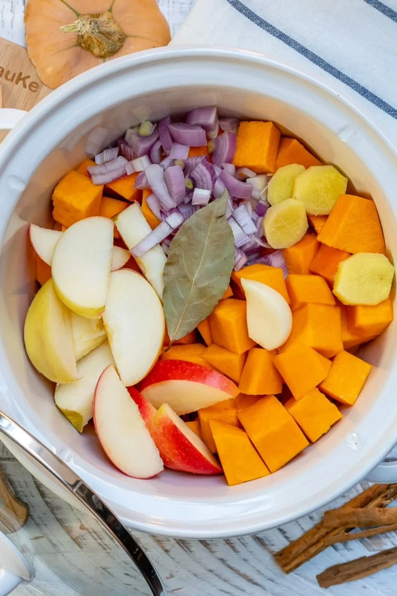 veghan butternut soup