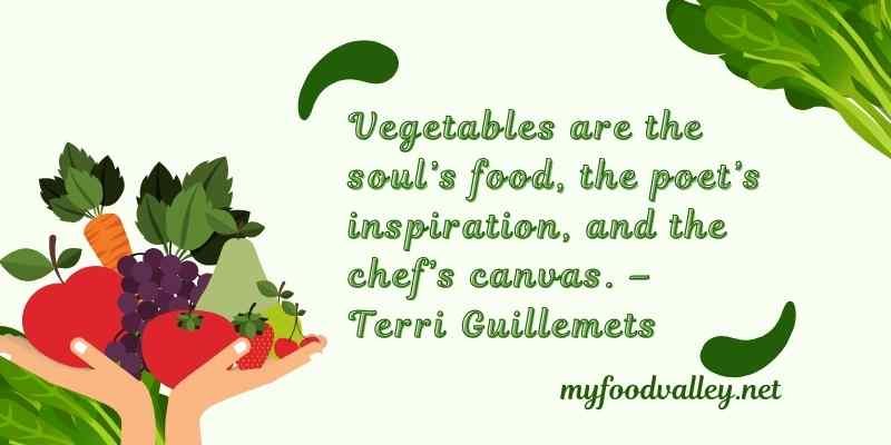 Vegetables quotations
