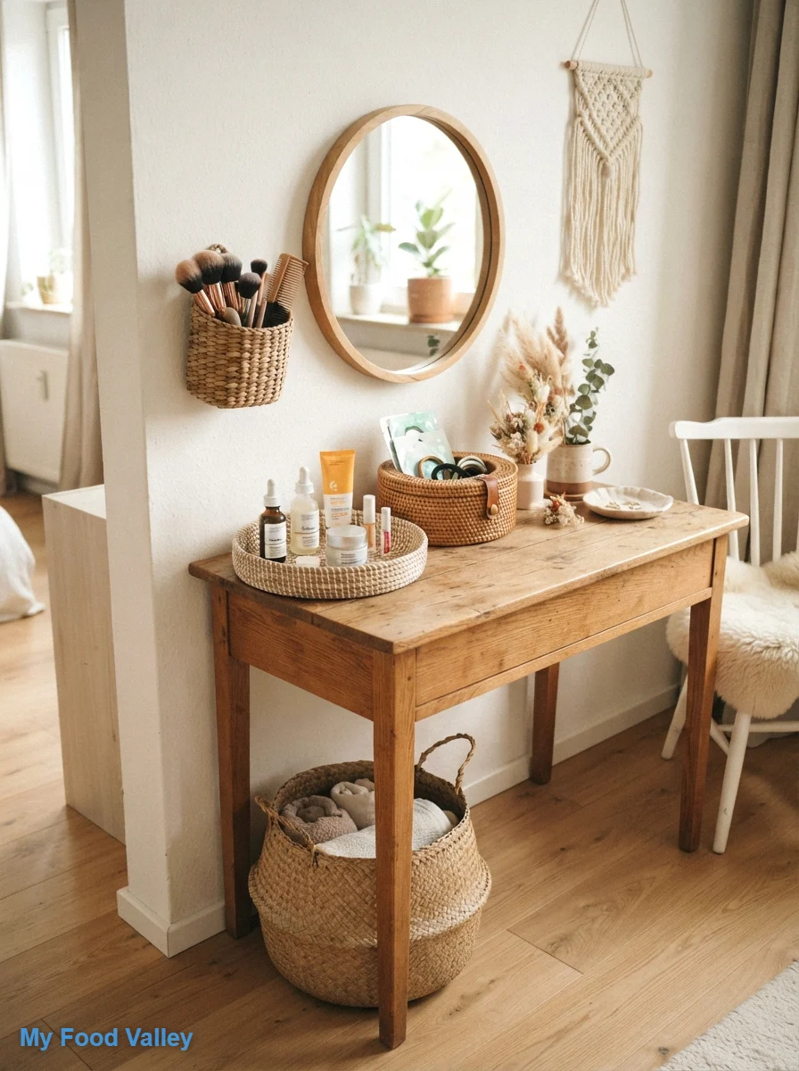 woven basket storage that tames product clutter