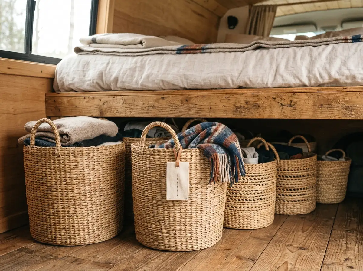 woven baskets for storage